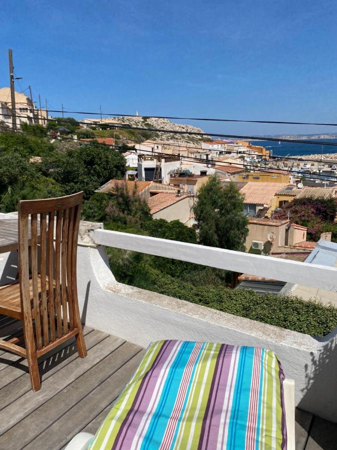 Au Coeur Du Parc National Du Massif Des Calanques, La Flibuste Des Goudes, Maison 2 Chambres, Climatisee, Jardins, Solarium, Proche Plage, Large Vue Mer Μασσαλία Εξωτερικό φωτογραφία