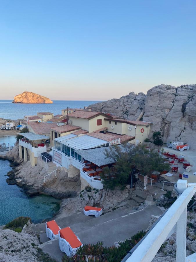 Au Coeur Du Parc National Du Massif Des Calanques, La Flibuste Des Goudes, Maison 2 Chambres, Climatisee, Jardins, Solarium, Proche Plage, Large Vue Mer Μασσαλία Εξωτερικό φωτογραφία