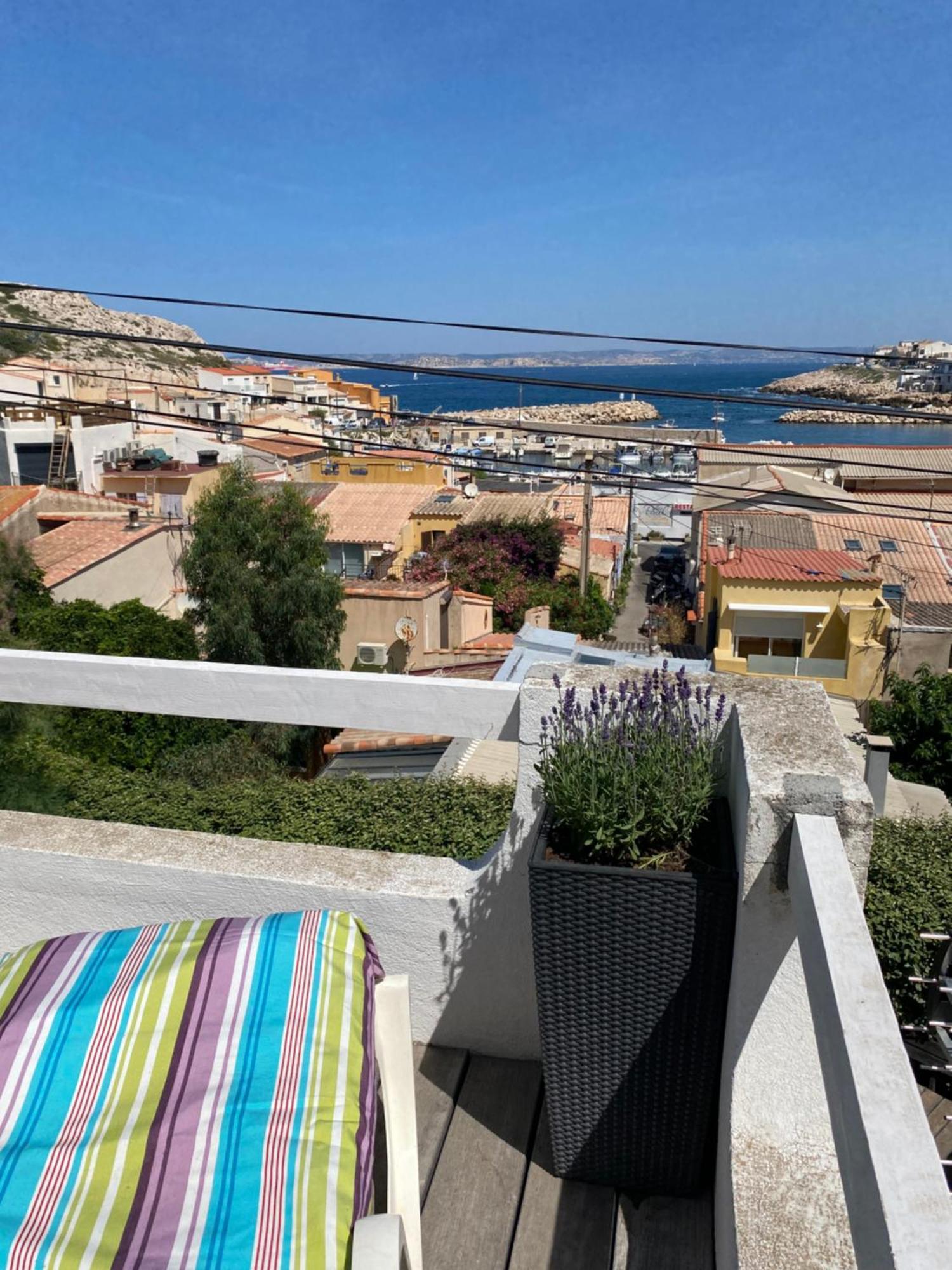 Au Coeur Du Parc National Du Massif Des Calanques, La Flibuste Des Goudes, Maison 2 Chambres, Climatisee, Jardins, Solarium, Proche Plage, Large Vue Mer Μασσαλία Εξωτερικό φωτογραφία